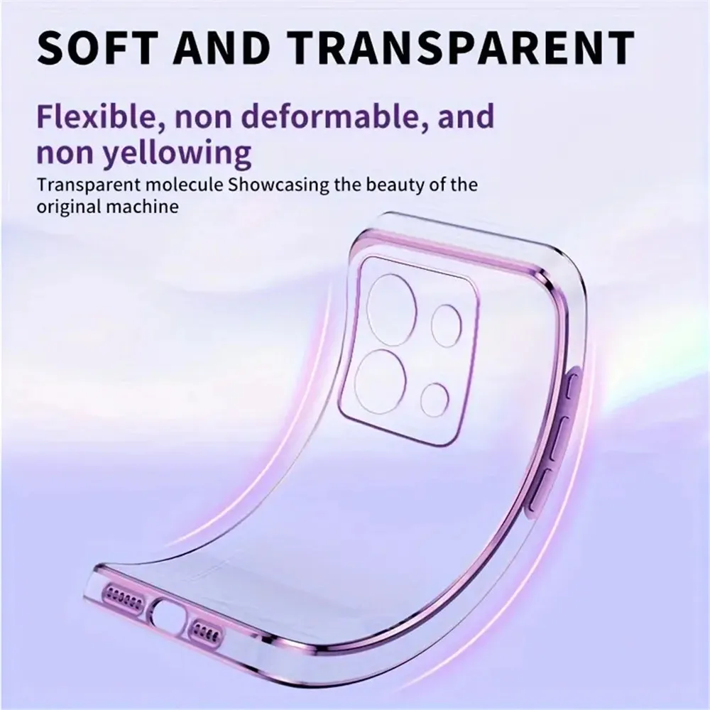 Luxury Magnetic Gyroscope Bracket Case with Clear Plating Cover