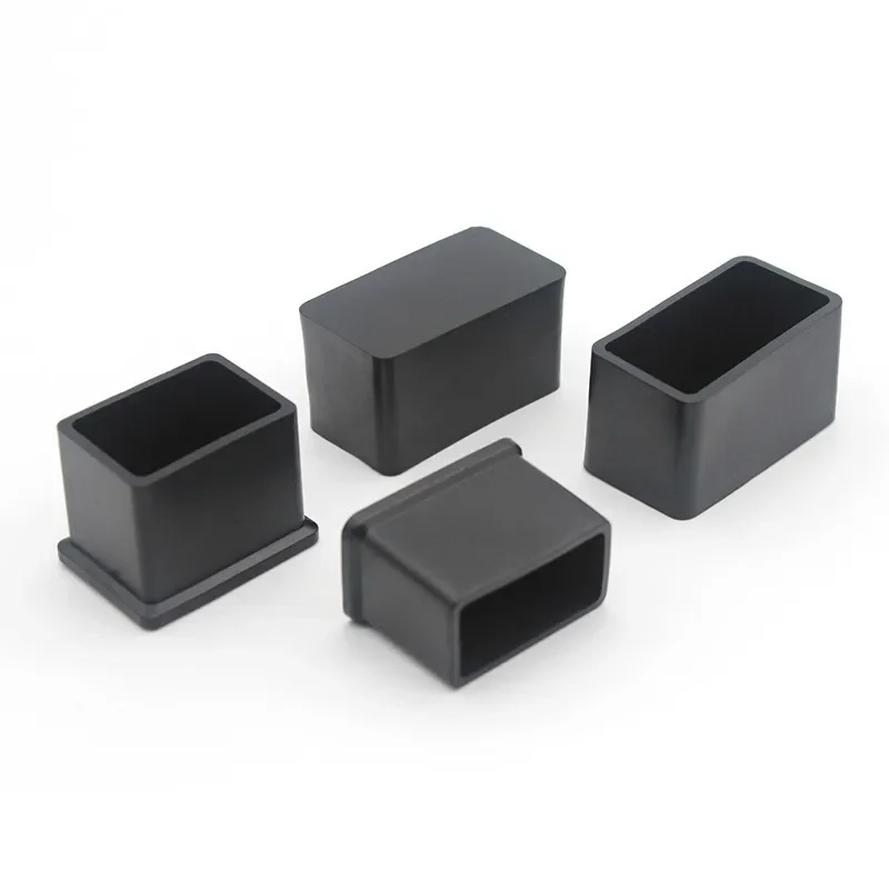 4/10pcs Rectangular Chair Leg Caps Silicone Non-Slip Furniture Feet Covers Floor Protectors chair leg caps chair leg protector furniture foot protector furniture leg pads furniture foot pads furniture leg caps rubber furniture feet pads furniture feet
