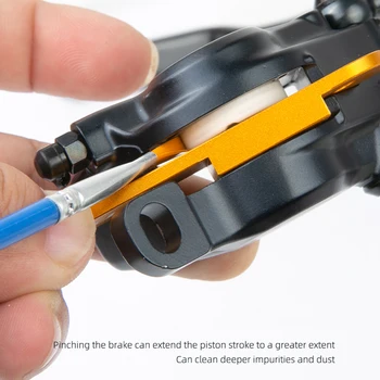 Brake Piston Maintenance Tool Piston Protrusion Reset Tool Aluminum Bicycle Tool For Single Side Clamping of piston ﻿
