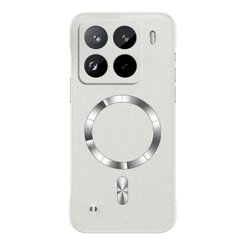 Magnetic Frameless Sand Rock Matte Case - Ultra Thin Hard Cover