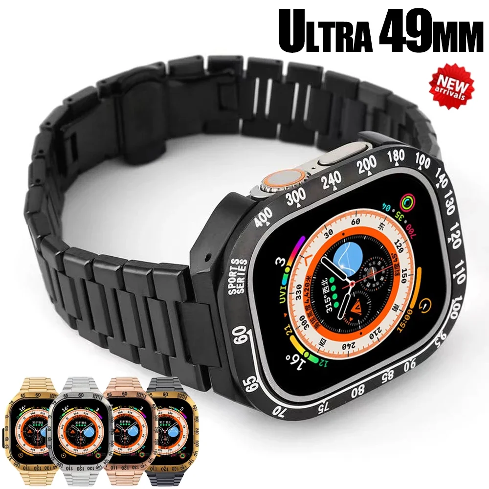 Apple Watch Ultra Case 49mm Stainless Steel Case Modification Apple