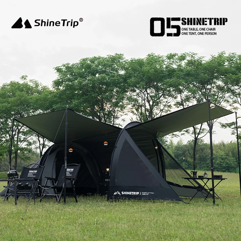 liten tent ブラック BLACK TIPI Black Tipi One Pole Tent TC Black Solo Skirt Attached