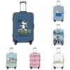 Funny Snoopy Suitcase Cover Vacation Practical Luggage Case Travel Protector 1