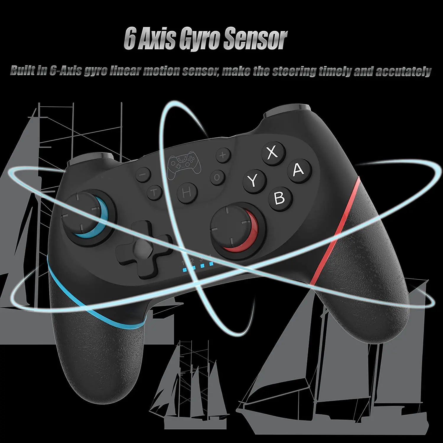 Wii u pro controller cheap gyro