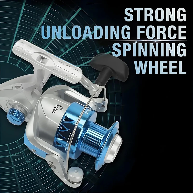 Haut Ton Spinning Reel, Ultralight Fast Casting 5.2:1Gear Ratio