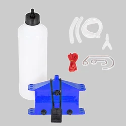 Portable Bicycle Chain Cleaning Kit with Brushes and Scrubber - Essential Outdoor Cycling Accessory (A Set Blue)
