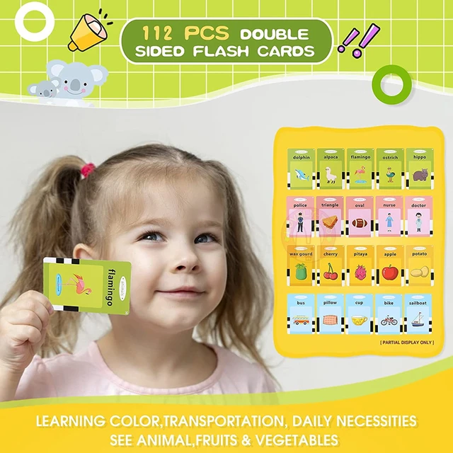 Cartes Parlantes Jouets d'apprentissage anglais arabe, Jouets Éducatifs,  Petits Machine à Lire avec 224 Mots - rose - Prix en Algérie