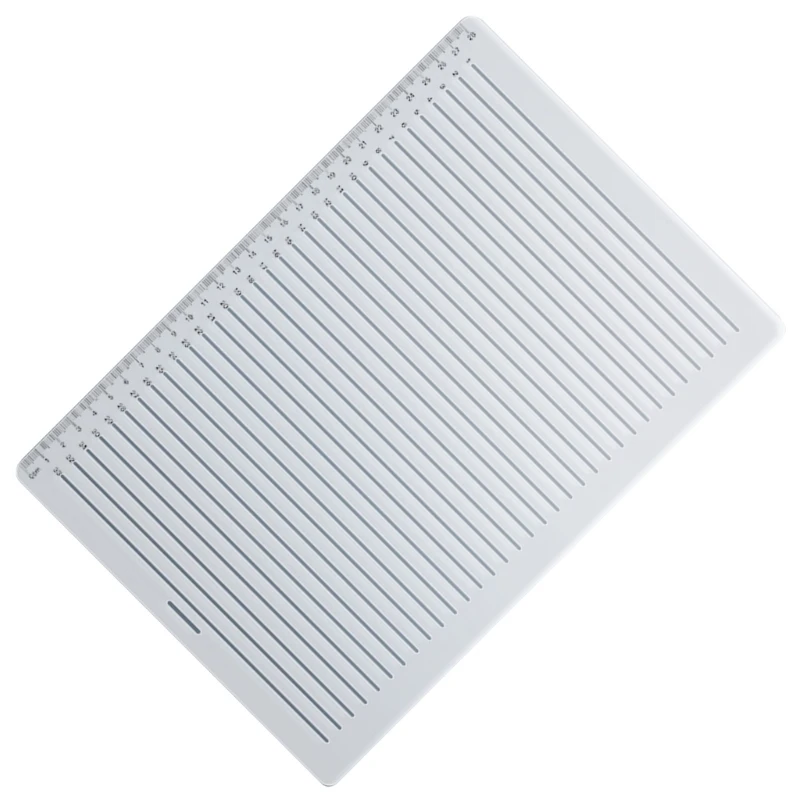 Straight Line Stencil Templates Line Drawing Stencil Lettering Guide Templates College Ruled Spacing 27/30/33 Scale