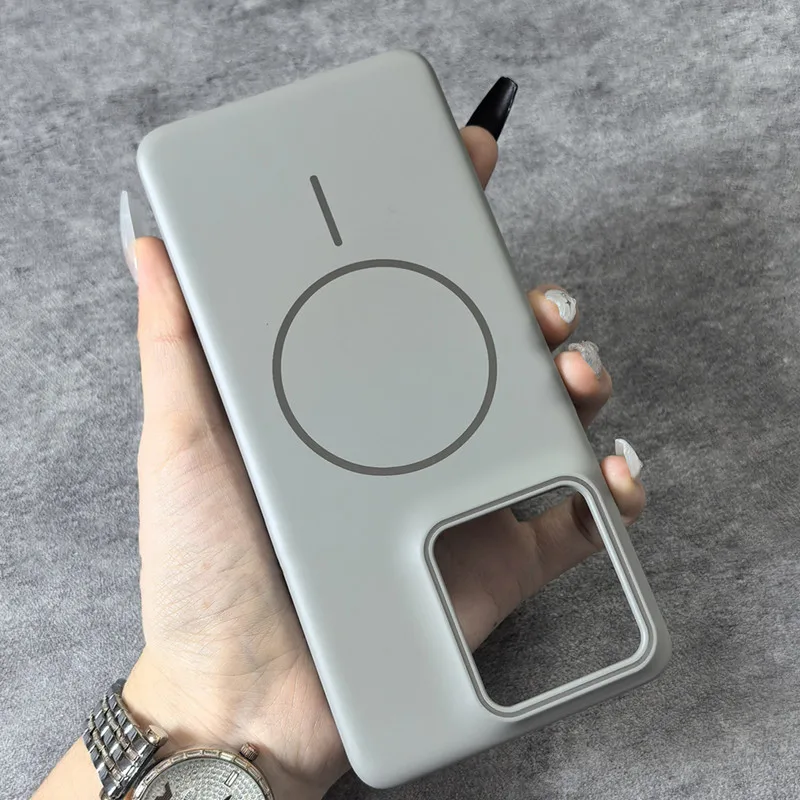 Magnetic Anti-Fingerprint Matte Hard Slim Back Case Cover