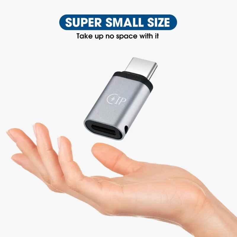 IOS To Type C Converter Fast Charger Adapter Lightning Female To USB C Male Cable Converter Quick Data Transfer Connector 5/1PCS usb to type c adapter ios to type c adapter