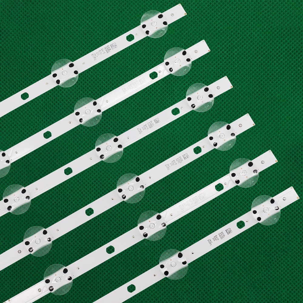 6 Pz/Set Nueva Barra De Luz De Tv Led Per Lg 50 Up8000Pur Barra Retroiluminada Ssc _ Y21 Muslimbra De Luz Diagonal