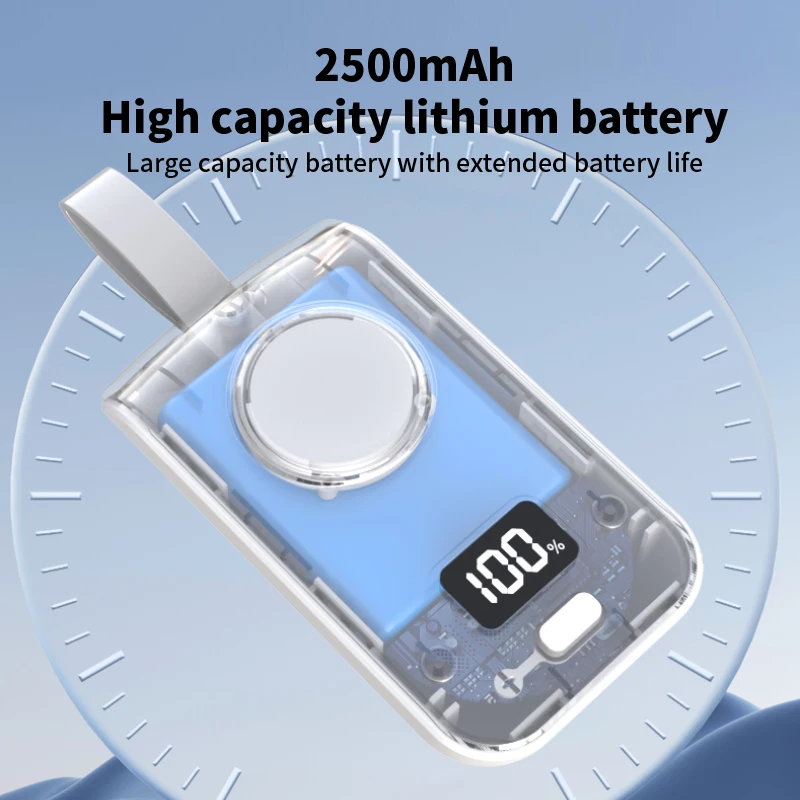 Portable Wireless Charger Power Bank For Apple Watch 10 9 8 7 6 5 4 3 SE for iWatch Magnetic charging station 5