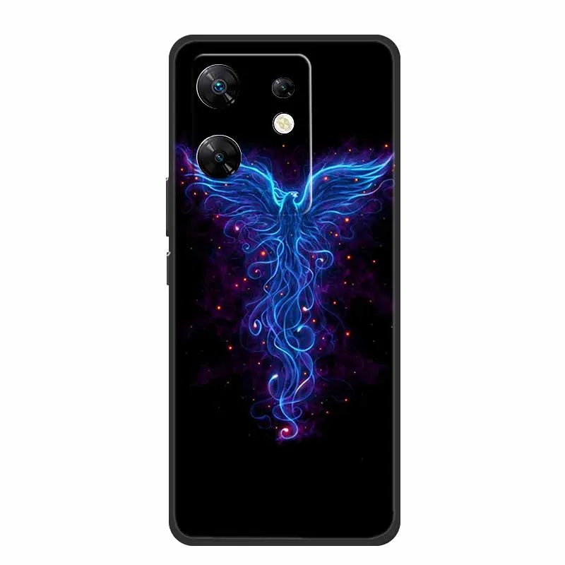Sleek Black Silicone Shockproof Phone Case - Soft, Durable Back Cover for Enhanced Protection (6.78)