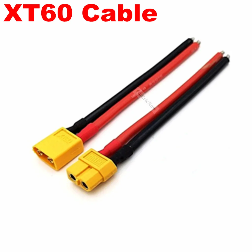 Cavo XT60 Maschio A Femmina Con Filo Silicone 12AWG 14AWG Per Lipo RC