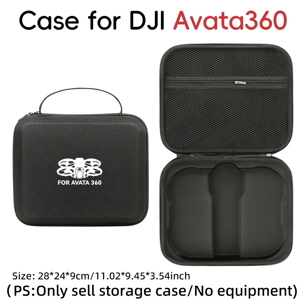 DJI Avata 360 핸드백 야외 여행용 나일론 싱글 머신 박스 방수 보호 운..