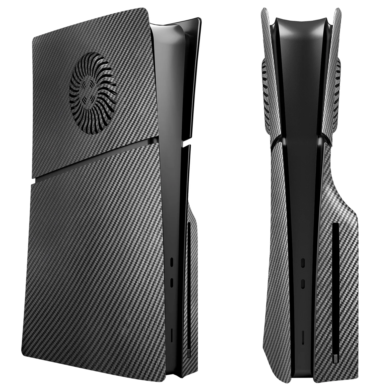 

For PS5 SLIM Optical Drive Version Game Console Rreplacement Shell with Breathable Heat Dissipation