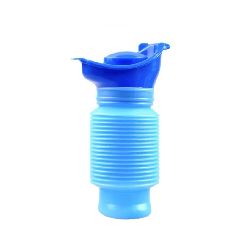 Outdoor Children Emergency Foldable Urinal Portable Car Urinal Travel Telescopic Squat-free Female Boys Camping Hiking 750ml