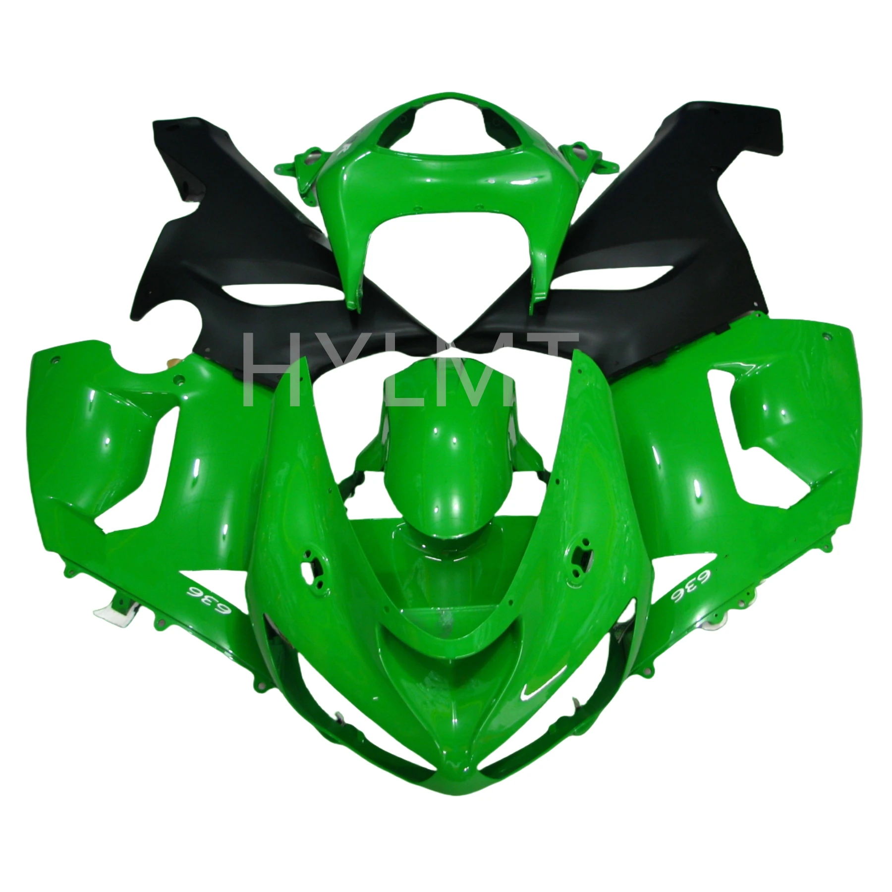 For KAWASAKI Ninja ZX6R ZX636 ZX-6R 2005 2006 Carbon Fiber Gas Tank Cover Fairing Cowl Fuel Covers Fairings Kits Accessories - Image 6