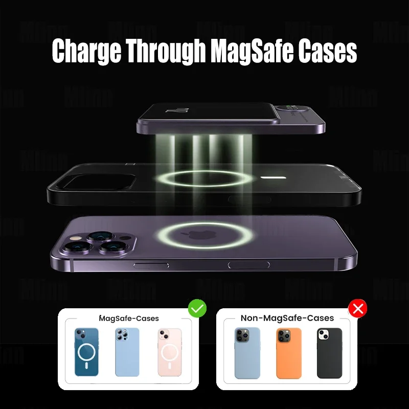 10000mAh Wireless Power Bank PD20W 15W Magnetic Fast Charger Portable Spare Battery For Magsafe iPhone 15 14 13 12 pro max Mini
