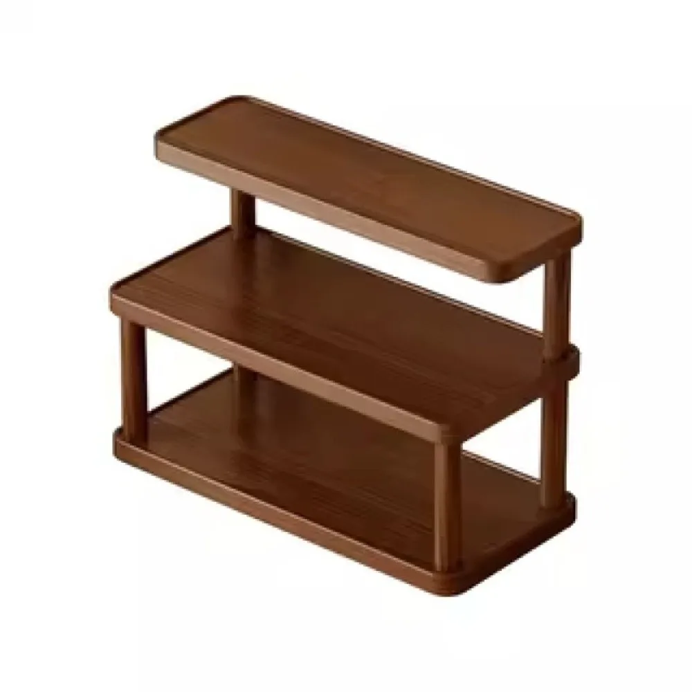 New Thickened Cup Storage Rack Multilayer Retro Style Teacups Holder Space Saving Sturdy Coffee Mug Stand Office Kitchen