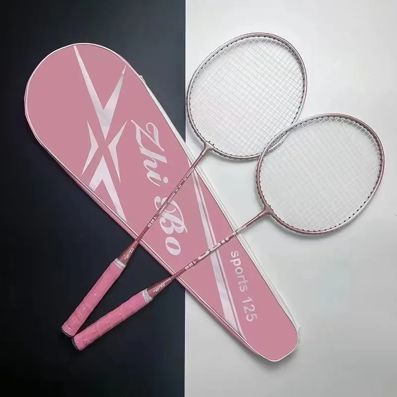 Badminton racket single and double racket adult student badminton set for both men women badminton racket badminton set badminton racket set