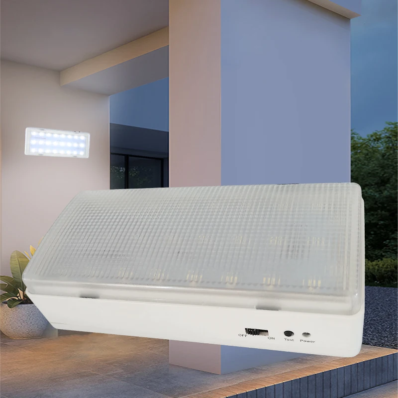 Emergency Light Wall-mounted Rechargeable Emergency LED Light Portable Handheld Lighting Flashing light Home Use led light emergency light