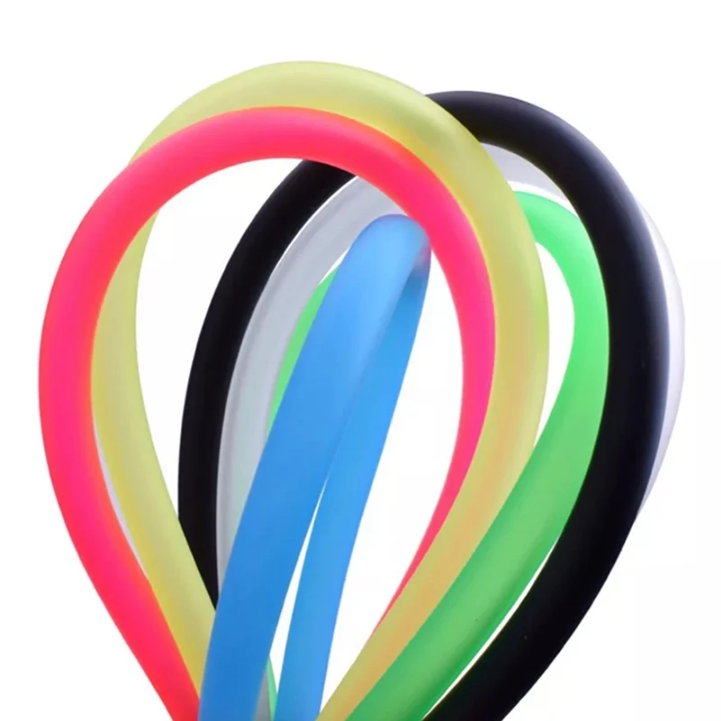 Length 5M 4x6mm Aquarium Air Pump Hose Colorful Silicone Tube Fish Tank Oxygen Pump Flexible Tube Food Grade Transparent Hose 4
