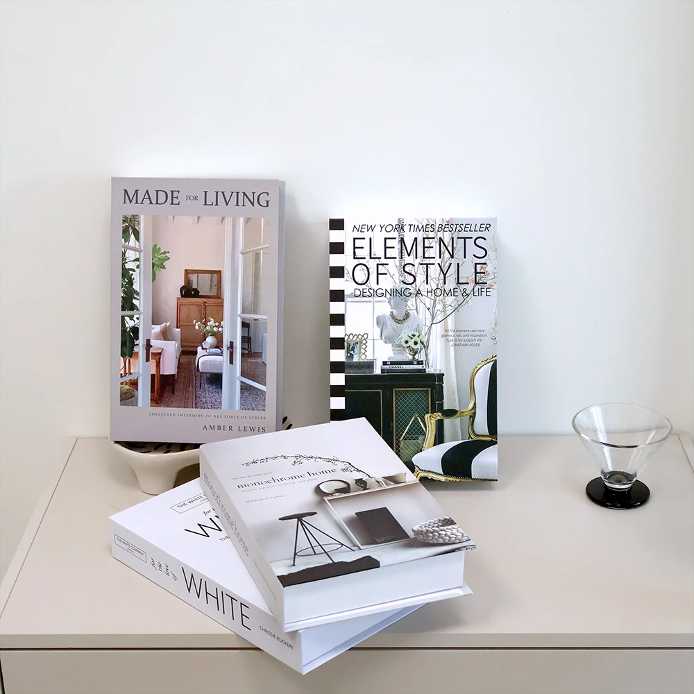 

Fake Books luxury Decoration Villa Decoration Book Fashion Prop Books Hotel Room Decoration Props Book Home Decor Ornaments