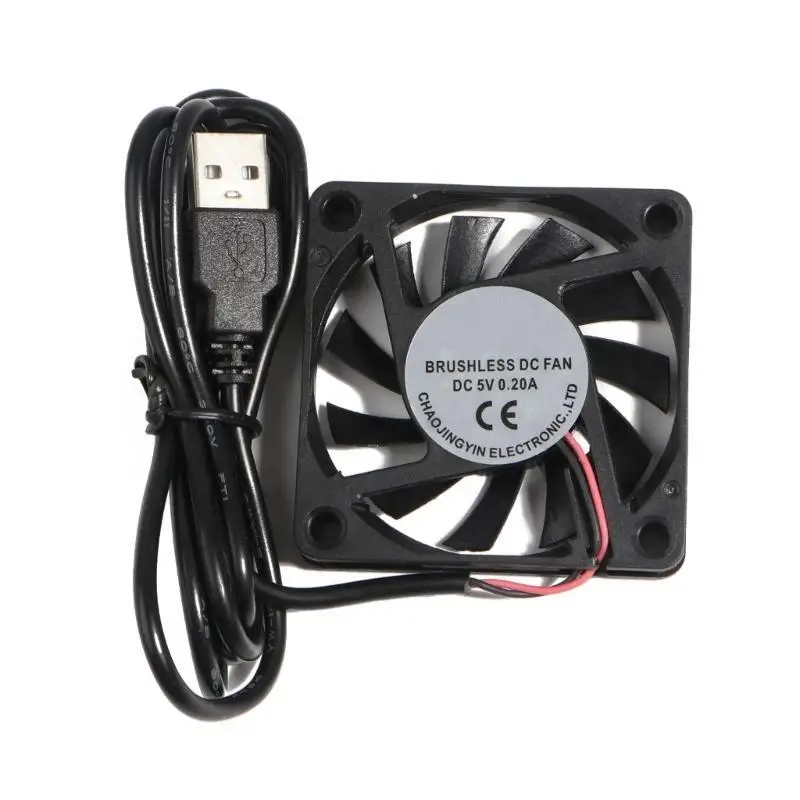 31BA 1 Pack 60 mm USB-Lüfter 5 V bürstenlose Gleichstrom-Lüfter für PC-Computergehäuse-Kühler zur Kühlerbelüftung – Detail 10