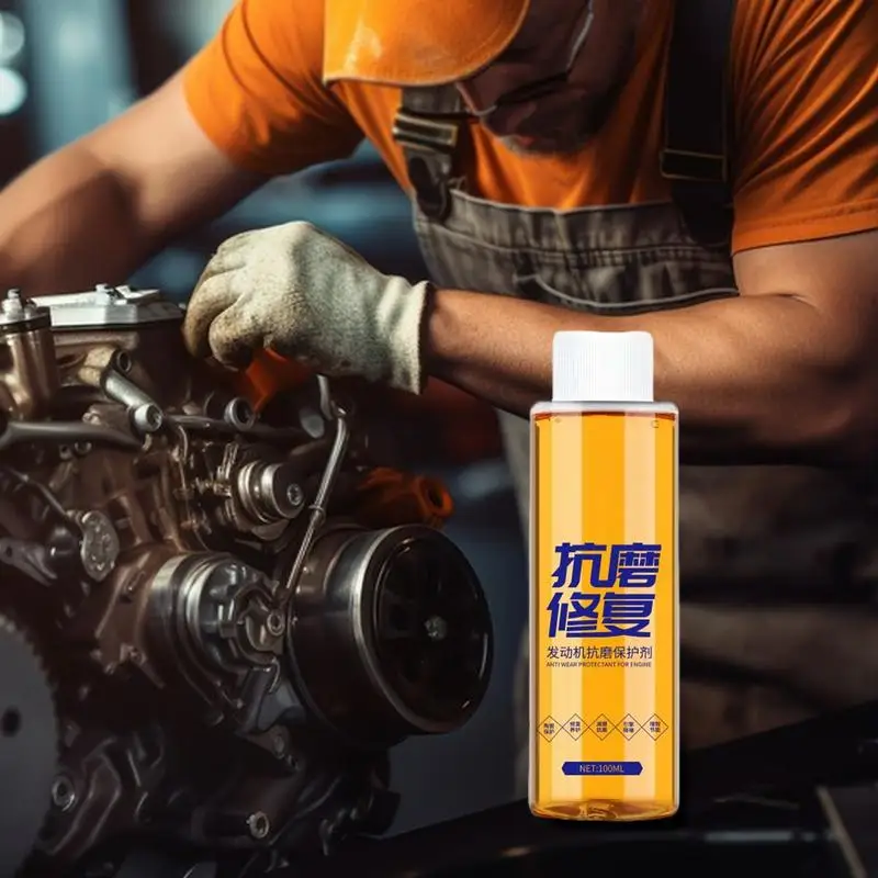 Engine Cylinder Repair Agent Additive Oil For Engine Noise Reduction Anti-Wear Repair Oil Reduce Friction 100ml engine repair additive