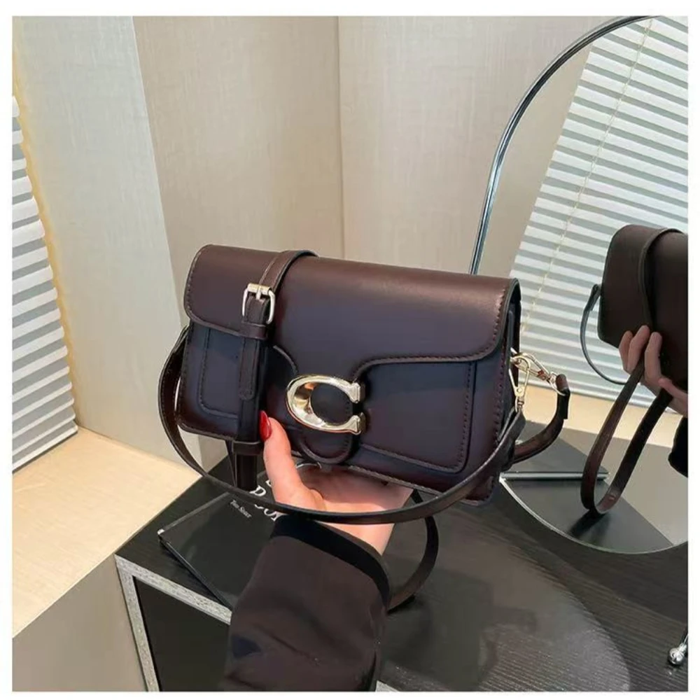 2026 New Small Quirky Solid Color Square Bag, High-Quality Texture Crossbody Bag, Women's Simple and Versatile Shoulder/Handbag 1