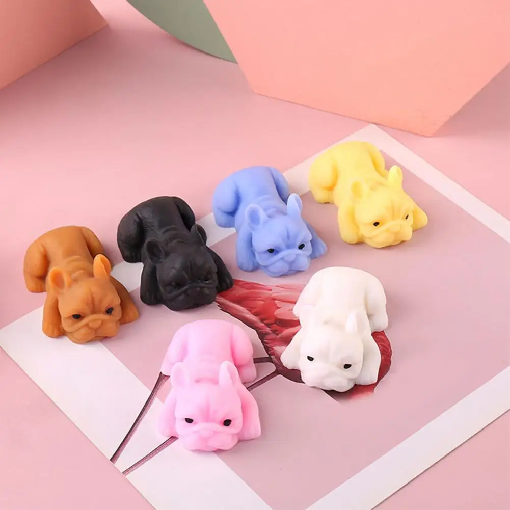 

Mini Squeezing Animal Doll Stress Relief Toy Dog Squeeze Toy Flexible Anti-stress Squishes Fidget Toy Decompression Gift