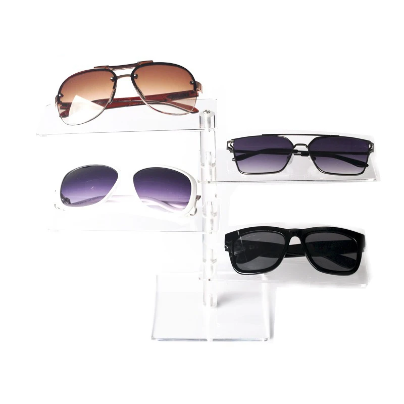

Transparent Acrylic Anti Blue Light Glasses Frame Display Frame Sunglasses Sunglasses Holder Multi Layer Rotating Display Frame