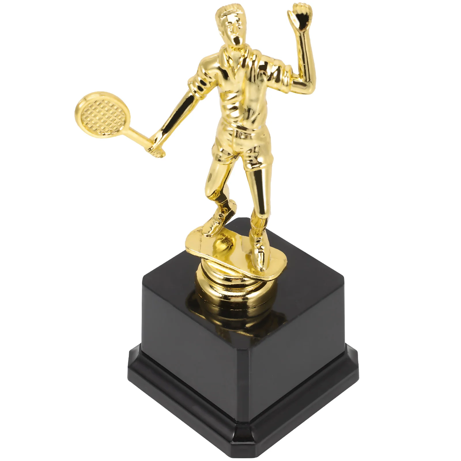 

Gold Award Trophy Cup Reward Sport Competitions Plastic Soccer Basketball Badminton Trophy Souvenir Celebrations