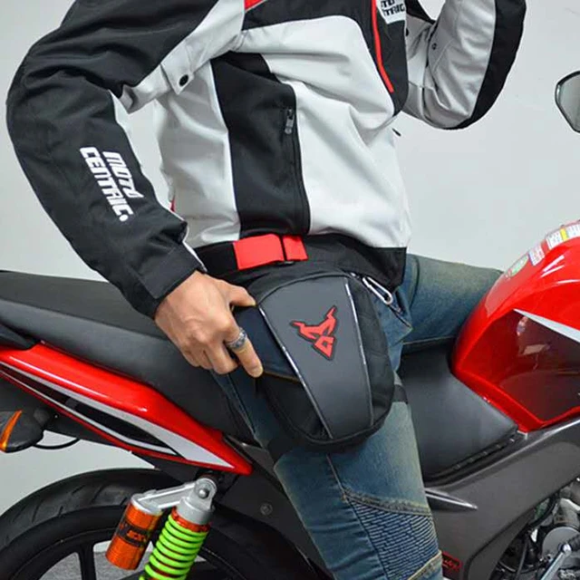 Riñonera Universal impermeable para motocicleta, bolso de cintura para  pierna, cinturón para muslo, riñonera para teléfono, accesorios para moto -  AliExpress