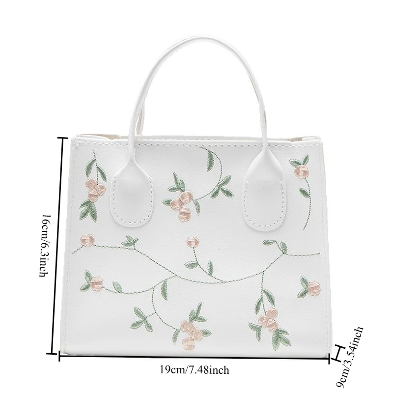 1PC Women's Fashionable Embroidered Handbag with Shoulder Strap, Suitable for Daily Commuting and Travel, New Chinese Style Bag