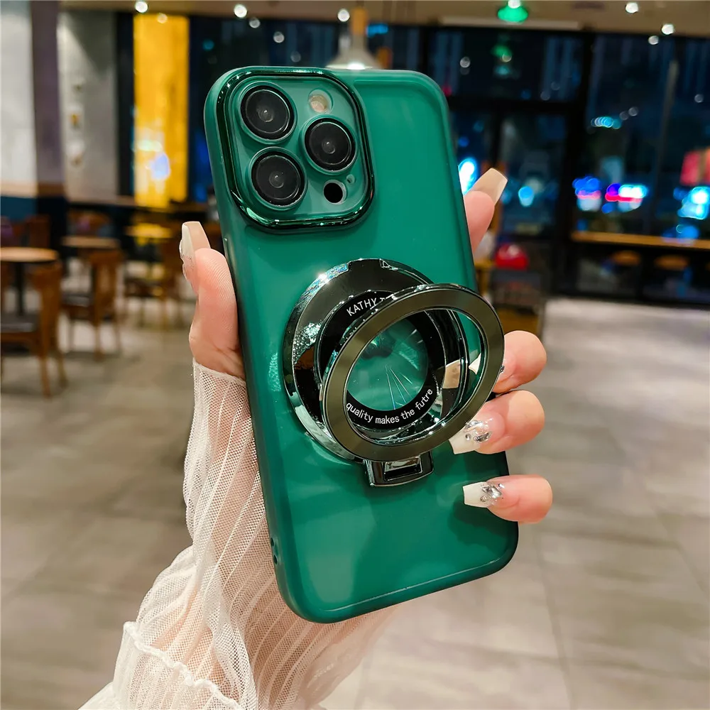 Universal Stand Holder Silicone Phone Case - Soft Protective Cover