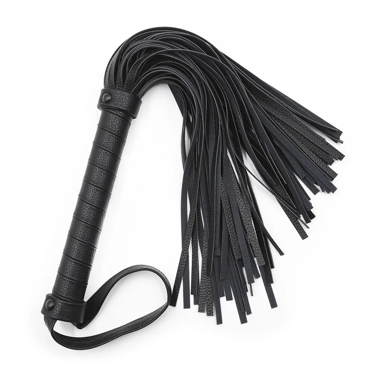 

Horse Whip,PU Leather Long Horse Whip Crop Lash Sports Stage Performance Riding Crop Braided Equestrian Racing WhipW