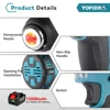 Yofidra 2000W Electric Heat Gun Cordless Handheld Hot Air Gun with 3 Nozzles Industrial Home Hair Dryer For Makita 18V Battery 5