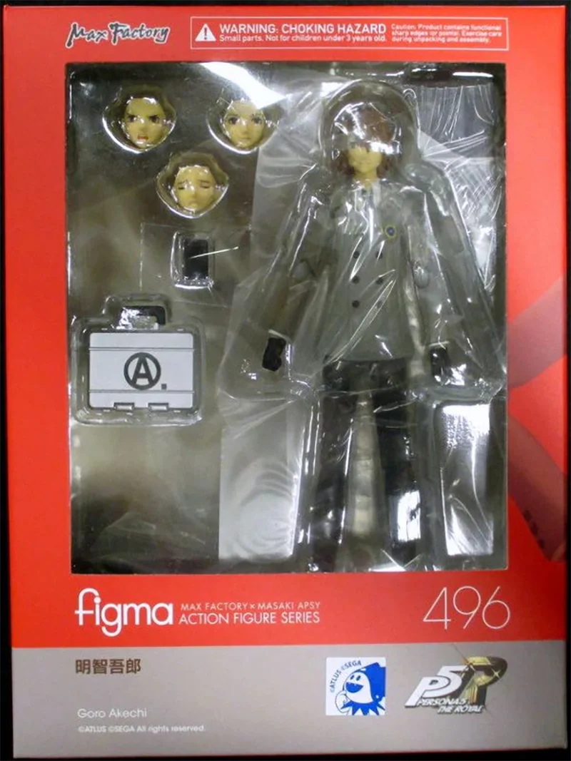 Original Max Factory figma 496 Akechi Gorou figure Casual