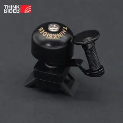 Classic Steel Copper Bicycle Bell with Clear Loud Sound (Black)