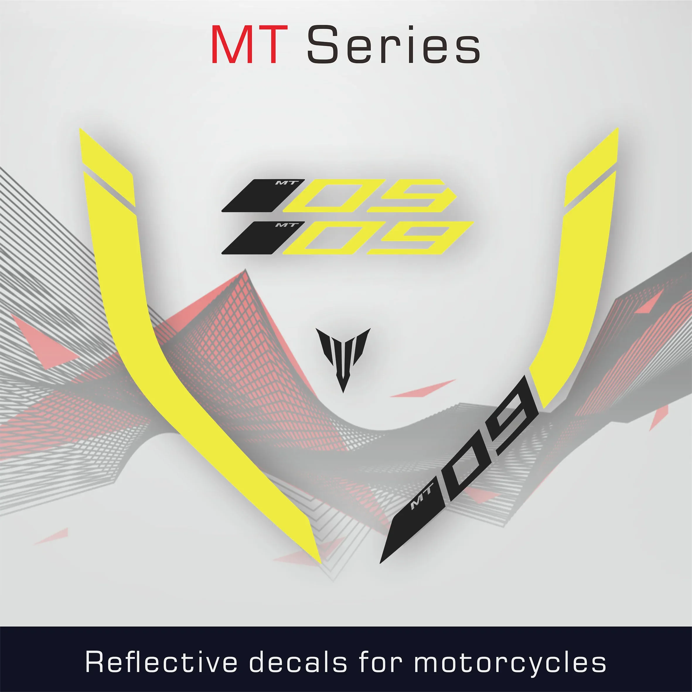 

NEW 3M Motorcycle Sticker Racing MT-09 Fuel Tank Decals Logo Accessories Waterproof For Mt09 Mt 09 mt-09