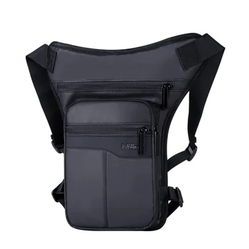 Borsa da gamba per moto Marsupio da uomo per sport all'aria aperta Borse a tracolla a tracolla Borsa da motociclista Marsupi multifunzione da uomo 1