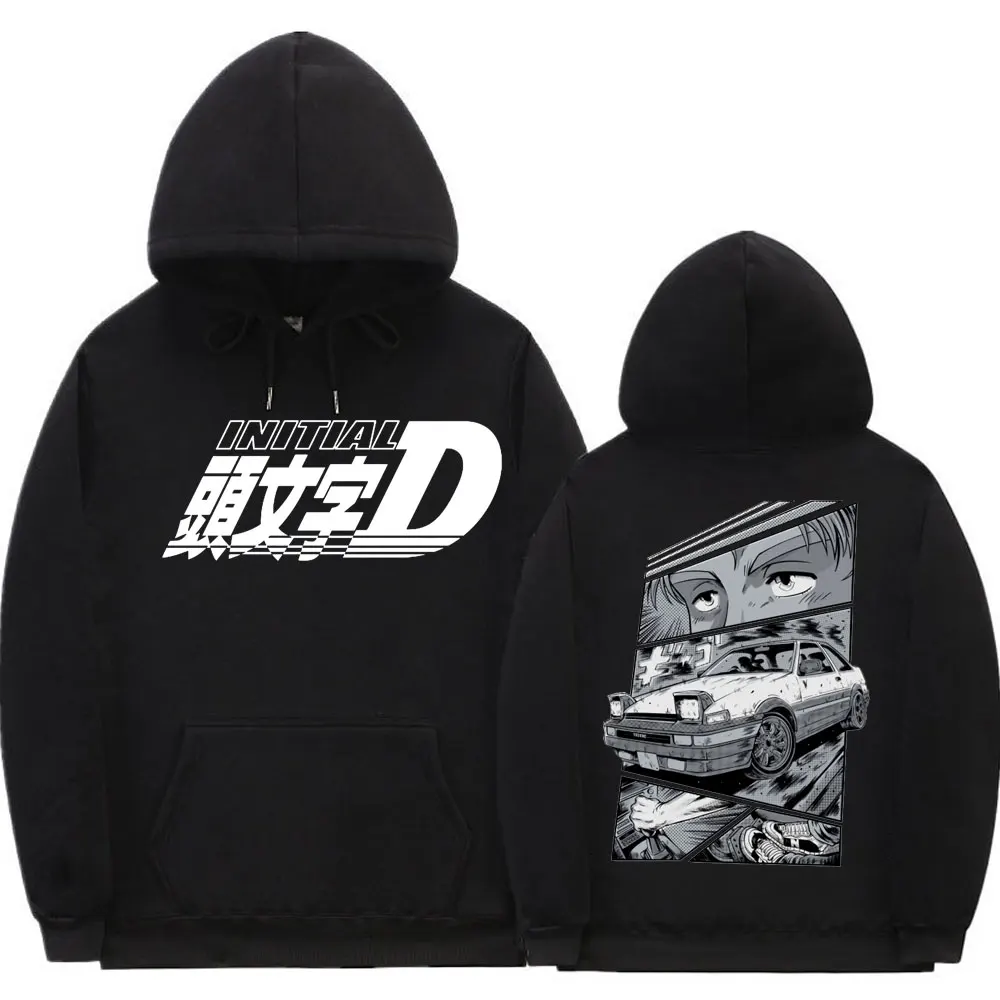 2023 New Initial D Hoodie Akina Downhil Hoodies Anime AE86 Men Women  Sweatshirt Men Hip Hop