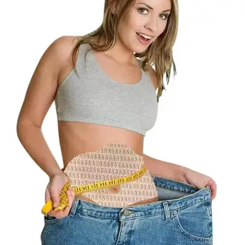 5pcs Belly Slim Patch Abdomen Slimming Fat Burning Navel Stick Weight Loss Slimer Tool Wonder Hot Quick Slimming Patch