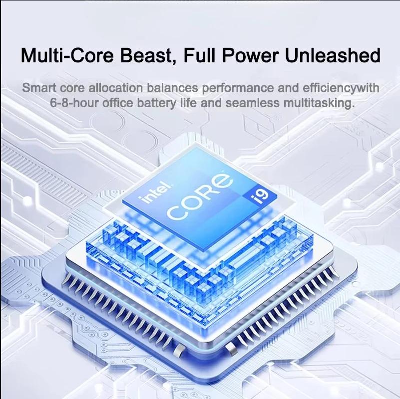 LENO NEW 15.6인치 노트북 32GB 2TB 인텔 코어 i7-8650U 윈도우 11 1920*1080 HD 게이밍 컴퓨터 PC 게이머 사무용 울트라 슬림 노트북