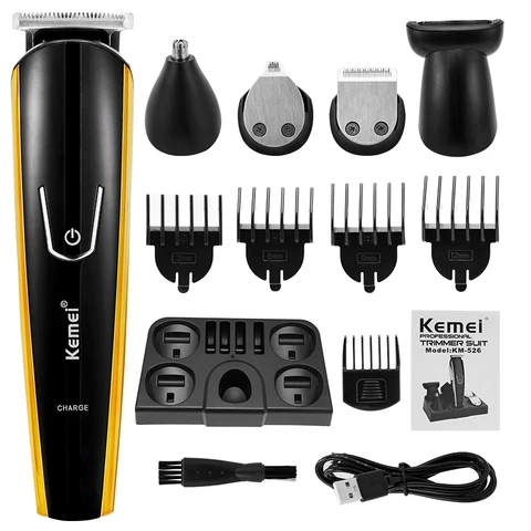Men Shaver 2021 8 In 1New Electric Hair Razor Shaving Machine Beard Trimmer Washable Wet-Dry Waterproof Hair Shaver