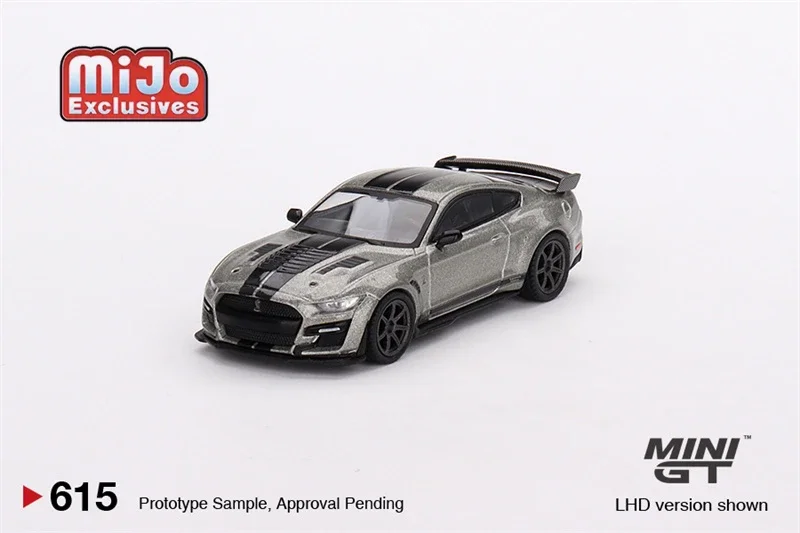 

Мини GT Mijo Exclusives 1:64 Shelby GT500 SE Widebody перец серый металлик Модель автомобиля