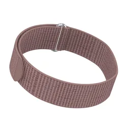 Nylon Sport Band Loop - Soft Breathable Fitness Tracker Strap Replacement Wristband (Dark Pink)