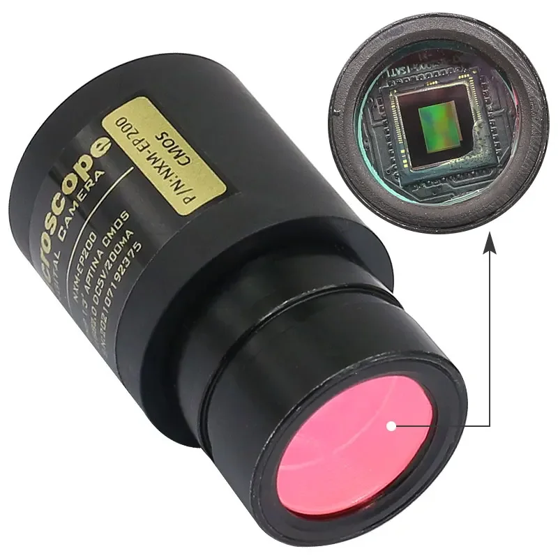 

2MP CMOS USB Camera Microscope HD Electronic Eyepiece 23.2mm With Ring Adapters 30mm 30.5mm for Stereo Microscope